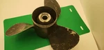 48-36010-23 Propeller 15T Spline Rubber Hub Standard Blade 13-1/2"DX23"P. Fixed Price $39.98.