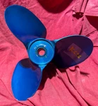 Wheel 13 X 25 SPC-188 Superprop Aluminum Force CHRYSLER75-140HP K626. Fixed Price $150.00.