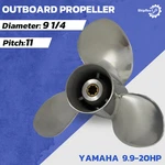 1/4 X 11 Stainless Outboard Boat Propeller For Yamaha 9.9-20 Hp 8TOOTH Rh. Fixed Price $151.53.