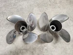 Pair Of Blade 14 5/8" X 17P Mercury Revolution Props, 4, P10773 P10774. Fixed Price $1025.00.