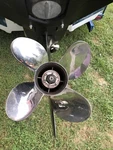 Cabela 26 Pitch Stainless Steel Propeller For Mercury. Fixed Price $399.00.