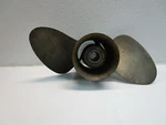Mercury Quicksilver Boat Dual Fin Propeller 48-30389A1-17 Bronze. Fixed Price $140.00.