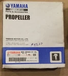 Used Oem Yamaha Outboard Aluminum Propeller (6E0-45943-01-EL). Fixed Price $40.00.
