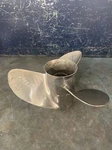 CP0218 Micigan Marine Propeller Stainless Left 15 1/4 X * Spline. Fixed Price $225.00.