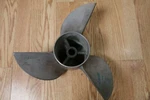 Lh Counter Rotation 14 3/4" X 21P Mercury Cleaver Stainless Prop Solid Hub 1/3. Fixed Price $120.32.