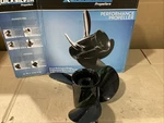 Quicksilver QA2036X Black Diamond 13.25 17P Propeller ( Open Box / Damaged ). Fixed Price $128.56.