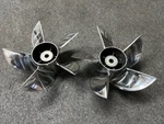 Pair Of Hering 5 Blade 14 X 30P 20 Degree Rake Propellers. Fixed Price $4000.00.