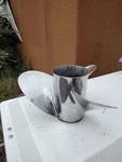 Used Quicksilver Propeller 23 Pitch Lh 48-13703A40 A57. Fixed Price $100.00.