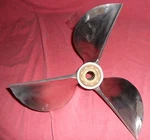Mach Sterncleaver 15 X 24 Stainless Steel Racing Propeller For Mercury (113-17). Fixed Price $325.00.