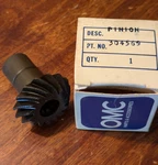 New Genuine Omc Pinion Gear 0304569 Evinrude Factory Oem Marine Parts. Fixed Price $10.75.