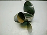Mercruiser Quicksilver Thunberbolt Stainless Steel Propeller QS5004X 15.5 17P. Fixed Price $420.00.