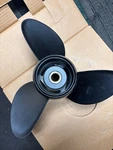 Quicksilver QA2206X Black Diamond Aluminum 3-BLADE Propeller 13 1/4 17. Fixed Price $119.99.