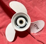 Quicksilver 9.25 X 12 48-84079M Aluminum Propeller For Yamaha 9.9 20HP (K398). Fixed Price $75.00.