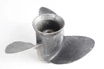 390849 Johnson Evinrude 12-1/2 X 13 Stainless Propeller 40-75 Hp 6 Month Wty. Fixed Price $150.00.