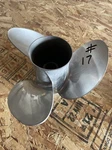 Mercury Enertia 15P Three Blade Stainless Prop 48 898990. Fixed Price $549.99.
