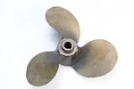 AMC-382 Michigan Wheel Bronze Rh 10 3/8 X 12 1/2 Propeller Shear Pin Drive. Fixed Price $116.00.
