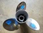 New Counter 15 1/4" X 21P Evinrude Johnson Brp Rebel Ss Propeller, 763995, P5160. Fixed Price $345.00.