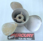 Mercury 48-88442A4 Stainless Propeller 15 Spline 21P Oem Used Factory Boat Parts. Fixed Price $138.74.
