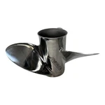 Evinrude Johnson 15 1/8 20LX, Rebel Stainless Steel Propeller 763993 - Lh. Fixed Price $399.99.