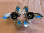 New Pair Of 15" X 20P Yamaha Saltwater Series Ss Props, Sds GEN2 P11114 P11115. Fixed Price $1750.00.