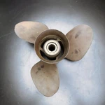 Mercury 48-31458-A3 13X17 3-BLADE Boat Propeller 15 Spline Brass Bronze. Fixed Price $156.00.