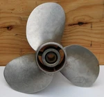 Marine Propeller Mercury Bravo Two 48-18610A6PD1 19-1/4" X 15" Rh Ss 3 Blade. Fixed Price $1030.00.