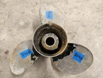 Aluminum 14 1/2" Mercury Black Max Prop, 48-832830A45 19P, Flo Torq, P8043. Fixed Price $15.00.