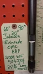 Omc, Johnson, Evinrude, Brp, Nos Upper Driveshaft 20" 436234 5000615, 339771. Fixed Price $75.00.