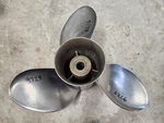 Counter 14 1/4" X 19P Michigan Wheel Rapture Ss Prop, 033077, Mercury, P9729. Fixed Price $207.00.