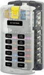 Blue Sea Systems Blade Fuse Block - 12 Circuits With Negative Bus & Cover. Fixed Price $81.26.