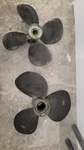 Volvo Penta Duo-prop ( Matched Set ) Of Dph Type G-3 Propellersbalanced. Fixed Price $1500.00.