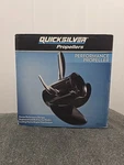 Quicksilver Propeller Black Diamond Aluminum 3 Blade Rh 15 17 Part# QA1912X. Fixed Price $150.00.
