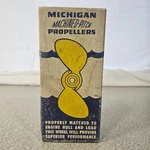 Vintage Michigan Wheel Co. Machined-pitch Boat Propeller, New Old Stock Cond.. Fixed Price $85.00.
