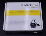 Startech ICUSB2321F Port To Serial RS232 Adapter Cable Com Retention Nib. Fixed Price $24.99.