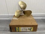 Michigan Dyna Jet 17 18 Rh 1-1/4" Shaft Bronze Boat Propeller In Box. Fixed Price $500.00.