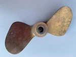Oj Johnson Oakland Bronze Brass Blade 12" Propeller 18 Spline New. Fixed Price $109.89.