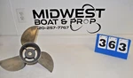 Mercury 14.5X23 Left Hand Cleaver Stainless Propeller 15 Spline Hub 48-89803A4. Fixed Price $199.00.