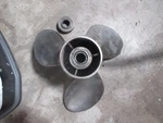 Suzuki DT150 150HP 2 Stroke Outboard Stainless Steel Propeller 14 1/4 X 18. Fixed Price $125.00.