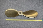 18" 2-BLADE Sailboat Propeller Rh Shaft Size 18X4 Off 42' Valiant. Fixed Price $149.95.