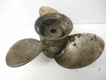 Johnson Evinrude Outboard Stainless Steel Propeller 15 1/2 Inch Diameter X .... Fixed Price $160.99.