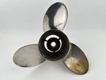 Mercury Laser Quicksilver Stainless Steel Propeller 14 X 19P Lh Counter 48-16543. Fixed Price $299.95.