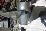Suzuki, Yamaha Stainless Propeller 15 1/4" X 17" 3 Blade Right Hand Spline. Fixed Price $179.00.