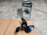 New Aluminum 14" X 21P Quicksilver Black Diamond Prop, QA3048R, 3048T, Omc P9898. Fixed Price $140.00.