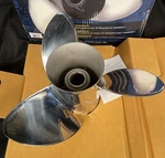 Michigan Wheel Apollo Hubless Stainless Steel Boat Propeller 14-3/4 X 21. Fixed Price $399.99.