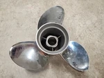 Counter 15" 15P Evinrude Johnson Brp Stainless Propeller, 763963, Tbx, P5779. Fixed Price $334.00.