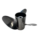 Omc Evinrude Johnson X 14 1/2 20, Stainless Steel Raker Propeller 398502-LH. Fixed Price $199.99.