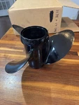 New Johnson Evinrude Propeller 386841. 11 3/4 X 17. Fixed Price $125.00.