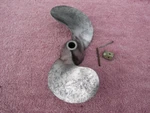 Johnson Antique Outboard Motor Propeller 1937-40 5HP DT37 DT38 DT39 DT10 AT39. Fixed Price $19.95.