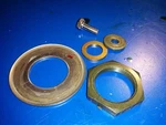 90170-28M37-00 Nut Washer Yamaha 9.9 15HP Four Stroke Power Tilt (rb C). Fixed Price $21.00.