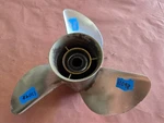 13" 17P Yamaha Stainless Propeller, X17-K2, 17-K, Pbs, 4.25", P11098. Fixed Price $216.00.